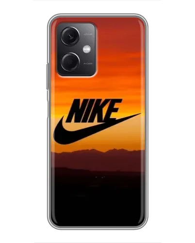 Чохол для Xiaomi Redmi Note 12 (5G) з картинкою «Nike — вечірній горизонт»