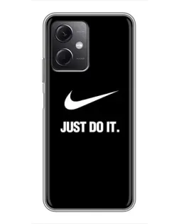 Чохол для Xiaomi Redmi Note 12 (5G) з картинкою «Класичний принт Nike»
