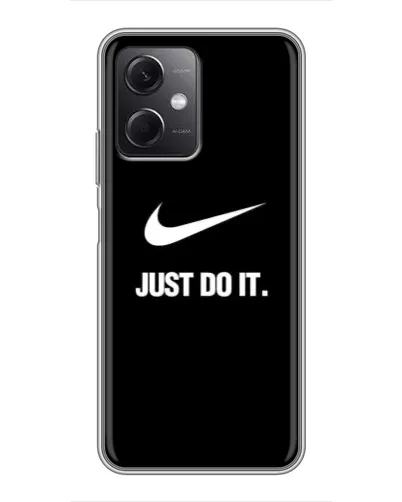 Чохол для Xiaomi Redmi Note 12 (5G) з картинкою «Класичний принт Nike»