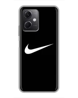 Чехол для Xiaomi Redmi Note 12 (5G) с картинкой «Минималистический Найк» Чехол для Xiaomi Redmi Note 12 (5G) с картинкой «Минималистический Найк»