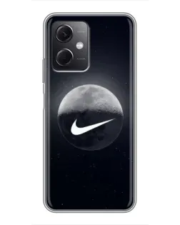 Чохол для Xiaomi Redmi Note 12 (5G) з картинкою «Nike у стилі графіті»