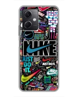 Чехол для Xiaomi Redmi Note 12 (5G) с картинкой «Яркий коллаж Nike» Чехол для Xiaomi Redmi Note 12 (5G) с картинкой «Яркий коллаж Nike»