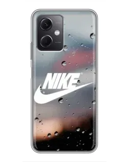 Чохол для Xiaomi Redmi Note 12 (5G) з картинкою «Nike у стилі ретро»