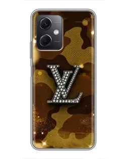 Чохол для Xiaomi Redmi Note 12 (5G) з картинкою «Камуфляжний Louis Vuitton»