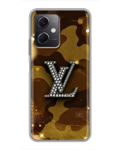 Чохол для Xiaomi Redmi Note 12 (5G) з картинкою «Камуфляжний Louis Vuitton»