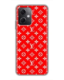Чохол для Xiaomi Redmi Note 12 (5G) з картинкою «Яскравий паттерн LV»