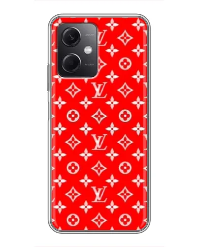 Чохол для Xiaomi Redmi Note 12 (5G) з картинкою «Яскравий паттерн LV»