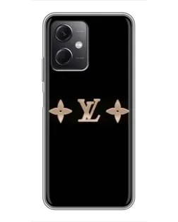 Чохол для Xiaomi Redmi Note 12 (5G) з картинкою «Louis Vuitton — мінімалізм»