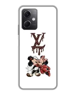 Чохол для Xiaomi Redmi Note 12 (5G) з картинкою «LV та Міккі Маус»