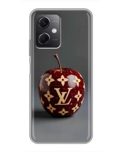 Чохол для Xiaomi Redmi Note 12 (5G) з картинкою «Червоне яблуко LV»