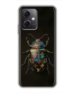 Чохол для Xiaomi Redmi Note 12 (5G) з картинкою «LV — мармуровий принт»