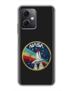 Чохол для Xiaomi Redmi Note 12 (5G) з картинкою «NASA — емблема місії» Чохол для Xiaomi Redmi Note 12 (5G) з картинкою «NASA — емблема місії»