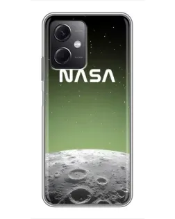 Чохол для Xiaomi Redmi Note 12 (5G) з картинкою «NASA — місячний градієнт»