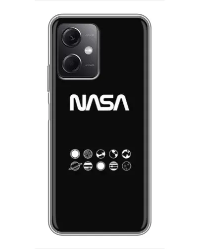 Чохол для Xiaomi Redmi Note 12 (5G) з картинкою «NASA — технічний принт» Чохол для Xiaomi Redmi Note 12 (5G) з картинкою «NASA — технічний принт»