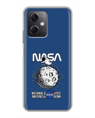 Чохол для Xiaomi Redmi Note 12 (5G) з картинкою «NASA — місячна місія» Чохол для Xiaomi Redmi Note 12 (5G) з картинкою «NASA — місячна місія»
