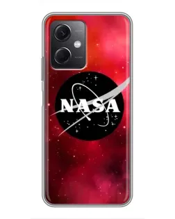 Чохол для Xiaomi Redmi Note 12 (5G) з картинкою «NASA — червона туманність» Чохол для Xiaomi Redmi Note 12 (5G) з картинкою «NASA — червона туманність»