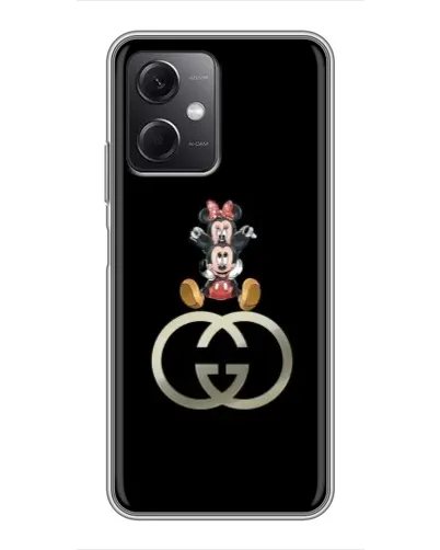 Чохол для Xiaomi Redmi Note 12 (5G) з картинкою «Мінні Маус на лого» Чохол для Xiaomi Redmi Note 12 (5G) з картинкою «Мінні Маус на лого»