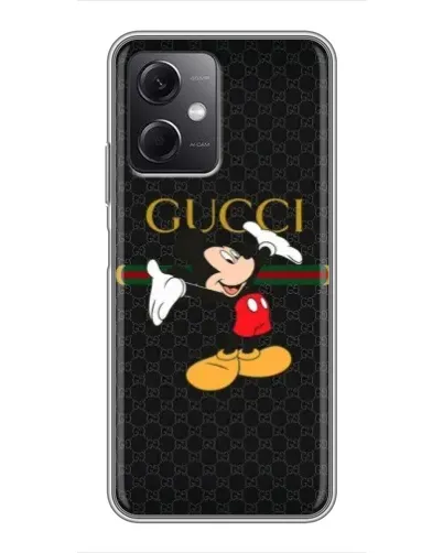 Чохол для Xiaomi Redmi Note 12 (5G) з картинкою «Міккі Маус Gucci» Чохол для Xiaomi Redmi Note 12 (5G) з картинкою «Міккі Маус Gucci»