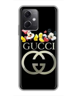 Чохол для Xiaomi Redmi Note 12 (5G) з картинкою «Gucci — герої Disney»