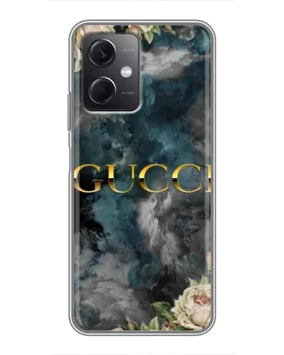 Чохол для Xiaomi Redmi Note 12 (5G) з картинкою «Абстрактні квіти Gucci»