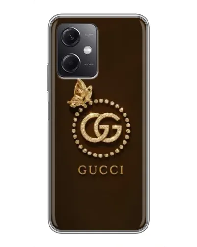 Чохол для Xiaomi Redmi Note 12 (5G) з картинкою «Gucci — золотий метелик» Чохол для Xiaomi Redmi Note 12 (5G) з картинкою «Gucci — золотий метелик»