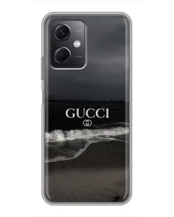 Чохол для Xiaomi Redmi Note 12 (5G) з картинкою «Gucci — морський прибій»
