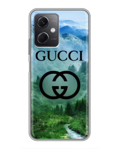 Чохол для Xiaomi Redmi Note 12 (5G) з картинкою «Gucci — гірський пейзаж» Чохол для Xiaomi Redmi Note 12 (5G) з картинкою «Gucci — гірський пейзаж»