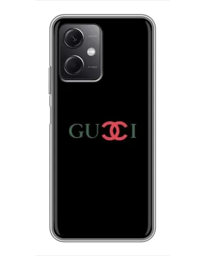 Чохол для Xiaomi Redmi Note 12 (5G) з картинкою «Gucci — червоний градієнт» Чохол для Xiaomi Redmi Note 12 (5G) з картинкою «Gucci — червоний градієнт»