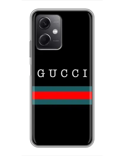 Чохол для Xiaomi Redmi Note 12 (5G) з картинкою «Gucci — червоний пояс» Чохол для Xiaomi Redmi Note 12 (5G) з картинкою «Gucci — червоний пояс»
