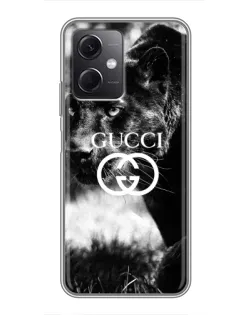Чохол для Xiaomi Redmi Note 12 (5G) з картинкою «Gucci — дика природа»