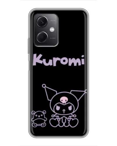Чохол для Xiaomi Redmi Note 12 (5G) з картинкою «Kuromi — чорний мінімалізм» Чохол для Xiaomi Redmi Note 12 (5G) з картинкою «Kuromi — чорний мінімалізм»
