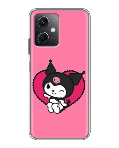 Чохол для Xiaomi Redmi Note 12 (5G) з картинкою «Kuromi — любов у серці» Чохол для Xiaomi Redmi Note 12 (5G) з картинкою «Kuromi — любов у серці»