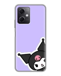 Чохол для Xiaomi Redmi Note 12 (5G) з картинкою «Кумедна Kuromi» Чохол для Xiaomi Redmi Note 12 (5G) з картинкою «Кумедна Kuromi»