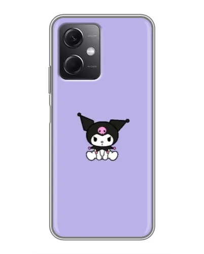 Чохол для Xiaomi Redmi Note 12 (5G) з картинкою «Kuromi — фіолетовий мінімалізм» Чохол для Xiaomi Redmi Note 12 (5G) з картинкою «Kuromi — фіолетовий мінімалізм»