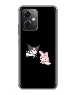 Чохол для Xiaomi Redmi Note 12 (5G) з картинкою «My Melody та Kuromi» Чохол для Xiaomi Redmi Note 12 (5G) з картинкою «My Melody та Kuromi»