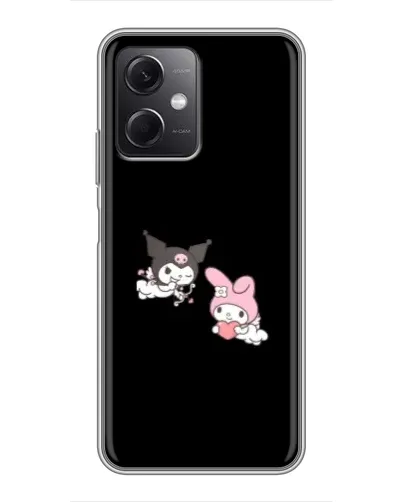Чохол для Xiaomi Redmi Note 12 (5G) з картинкою «My Melody та Kuromi» Чохол для Xiaomi Redmi Note 12 (5G) з картинкою «My Melody та Kuromi»