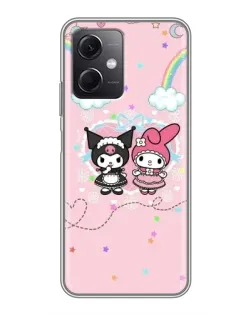 Чохол для Xiaomi Redmi Note 12 (5G) з картинкою «My Melody та Kuromi» Чохол для Xiaomi Redmi Note 12 (5G) з картинкою «My Melody та Kuromi»