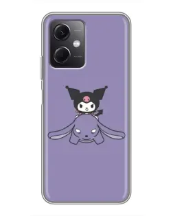 Чохол для Xiaomi Redmi Note 12 (5G) з картинкою «Kuromi на ліловому фоні» Чохол для Xiaomi Redmi Note 12 (5G) з картинкою «Kuromi на ліловому фоні»