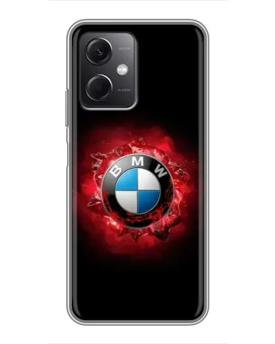 Чохол для Xiaomi Redmi Note 12 (5G) з картинкою «Логотип BMW — спалах»