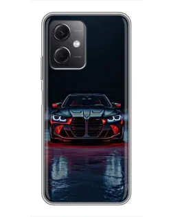 Чохол для Xiaomi Redmi Note 12 (5G) з картинкою «BMW на мокрій дорозі»