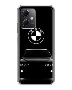 Чохол для Xiaomi Redmi Note 12 (5G) з картинкою «BMW — погляд з темряви»