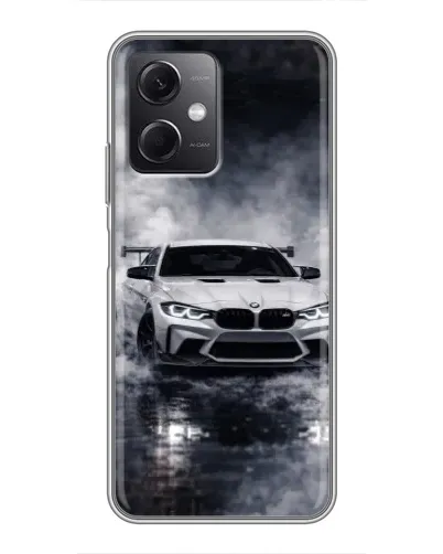 Чохол для Xiaomi Redmi Note 12 (5G) з картинкою «BMW крізь туман»