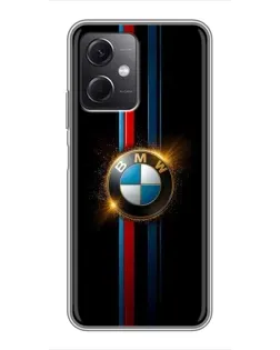 Чохол для Xiaomi Redmi Note 12 (5G) з картинкою «BMW M-Power неон»