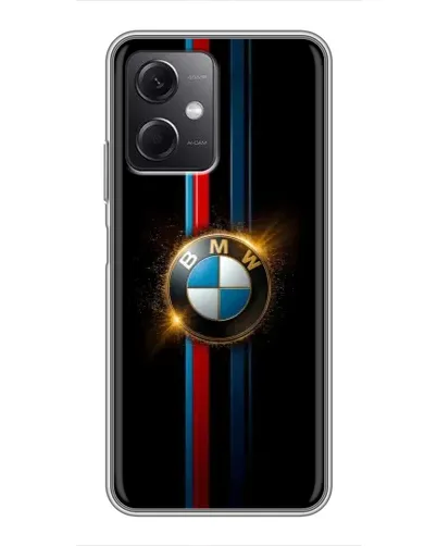 Чохол для Xiaomi Redmi Note 12 (5G) з картинкою «BMW M-Power неон»