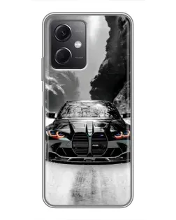 Чохол для Xiaomi Redmi Note 12 (5G) з картинкою «BMW — акварельний дрифт»
