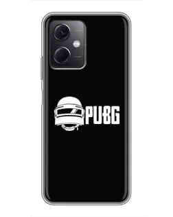 Чохол для Xiaomi Redmi Note 12 (5G) з картинкою «PUBG — класичний лого»