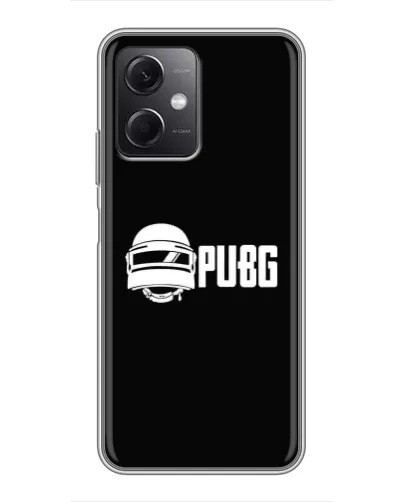 Чохол для Xiaomi Redmi Note 12 (5G) з картинкою «PUBG — класичний лого»