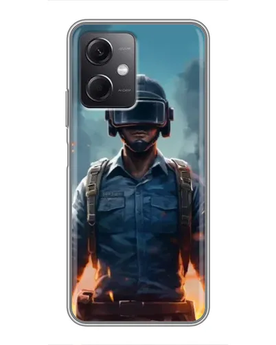 Чохол для Xiaomi Redmi Note 12 (5G) з картинкою «PUBG — реалістичний герой»