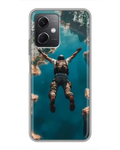 Чохол для Xiaomi Redmi Note 12 (5G) з картинкою «PUBG — вільне падіння»