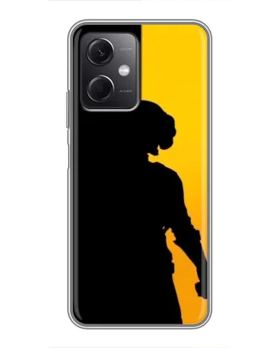 Чохол для Xiaomi Redmi Note 12 (5G) з картинкою «Тінь воїна PUBG»